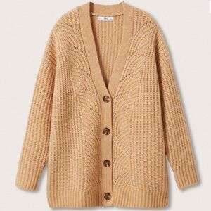 Mango oversized cardigan
